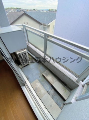 【バルコニー】 | 　チェリー広野 | お洗濯にも便利なバルコニー付き