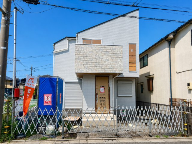 【外観】 | 練馬区田柄4丁目　新築戸建 | ◇いよいよ完成間近！内覧できます◇