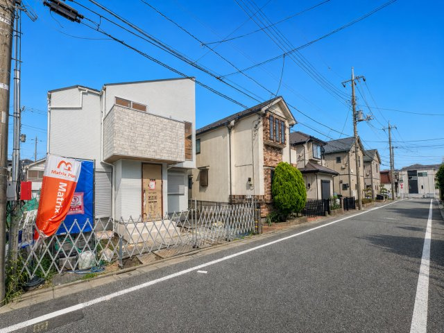 【前面道路含む現地写真】 | 練馬区田柄4丁目　新築戸建 | ◇車通りの少ないゆったり6m公道面◇