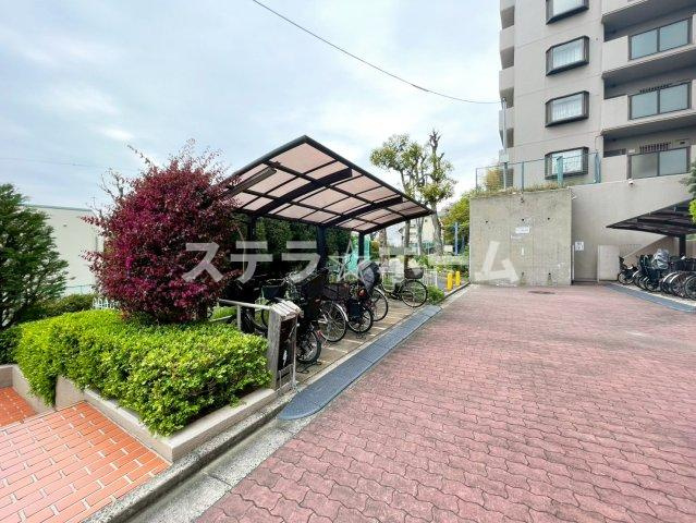 サンヴェール千里緑地公園の駐輪場|駐輪場です