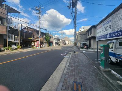 ドーリア北野東の周辺|前面道路