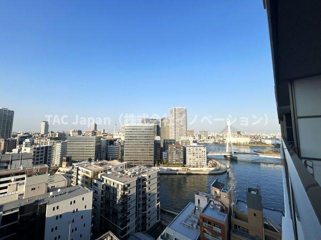 パークシティ中央湊ザタワーの展望