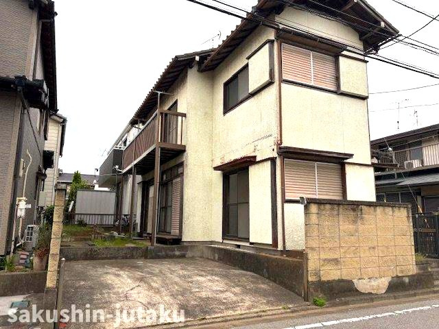 東習志野６丁目　売地の外観|東習志野６丁目　売地　建築条件なし　確定測量　約34.4坪の整形地　東側5.4ｍ公道面　間口約9.2ｍ　解体更地渡し