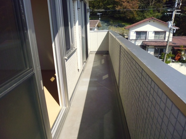 サニープレイス塩屋台のバルコニー