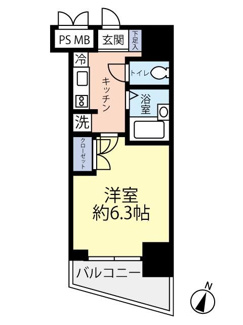 エクシム荏原中延 【間取り】 | エクシム荏原中延