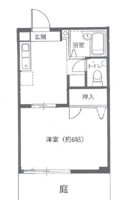 住吉西尾ハイツの間取り
