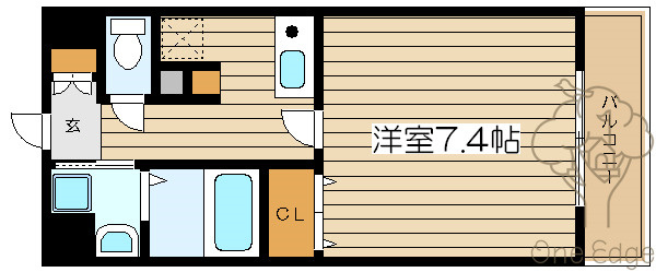 ベルエアーの間取り