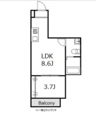 伊勢原市桜台１丁目のアパートの画像