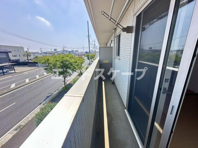 リバーサイド・K Ⅲのバルコニー|高崎、前橋のお部屋探しはエンドスケープまで！お客様の理想お聞かせ下さい♪