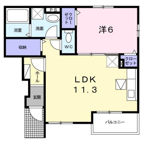 ワイズの間取り