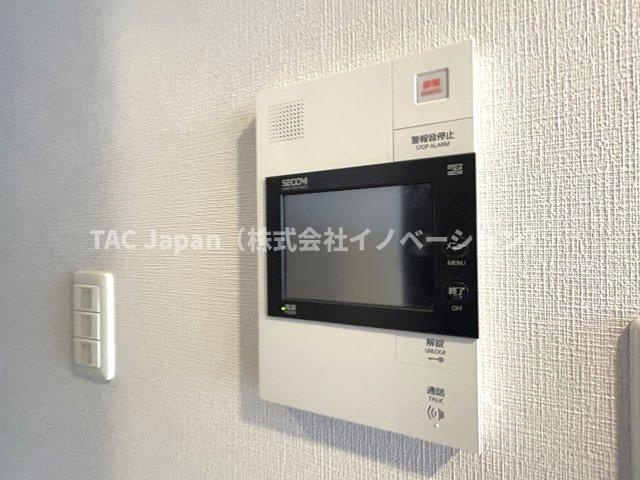 プレジール入谷の防犯設備