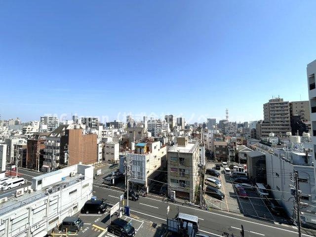 プレジール入谷の展望