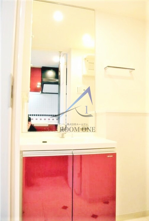 グランヴァンミッドイースト押上の洗面所|洗面台です。