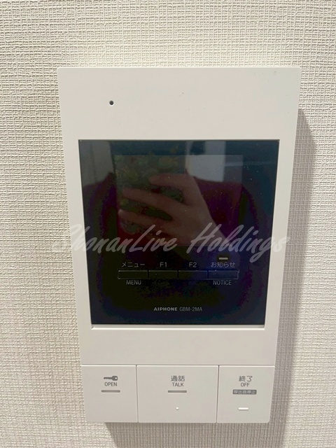 フォレストハイムのセキュリティ|モニター付きインターホン♪※同物件別部屋