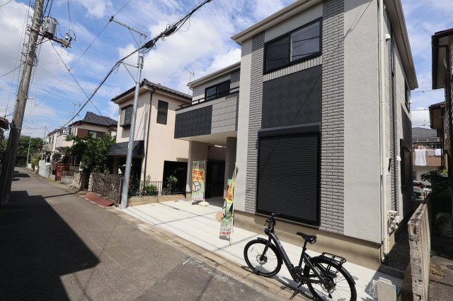 《仲介手数料無料》北区日進町２丁目1314-43新築一戸建てグランパティオの外観|撮影日 2026年8月18日 10:00 晴れ