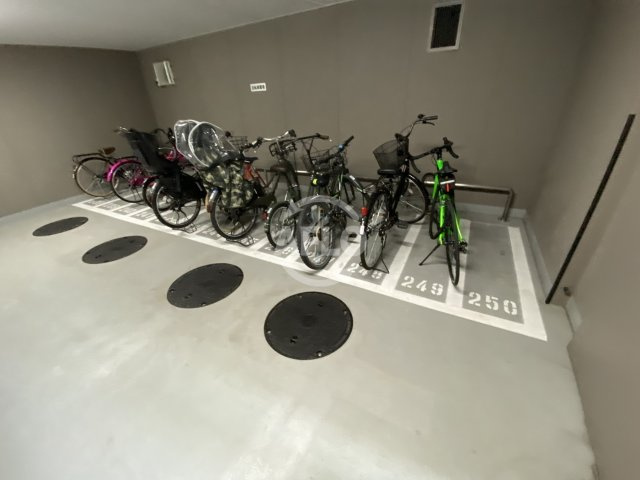 プレミストタワー大阪新町ローレルコート　堀江小学校区のその他共用部分|プレミストタワー大阪新町ローレルコート　駐輪場