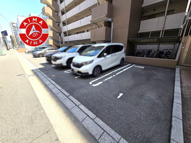 アルファライフ博多805の駐車場|駐車場です。