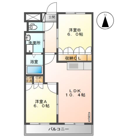 【間取り】 | グランフォースMOCO