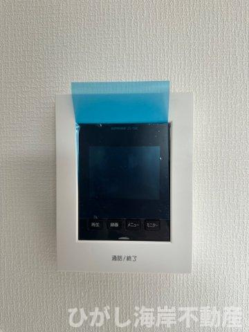 茅ヶ崎市中島　新築戸建　全４棟のセキュリティ|TVモニター付きインターフォン