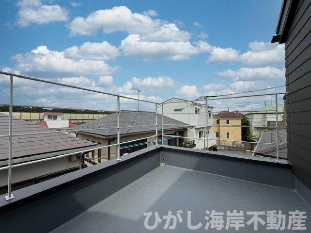 茅ヶ崎市菱沼1丁目　新築戸建のバルコニー|バルコニー