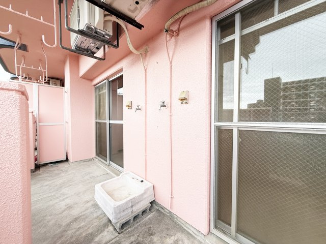 エリジアハイツのバルコニー