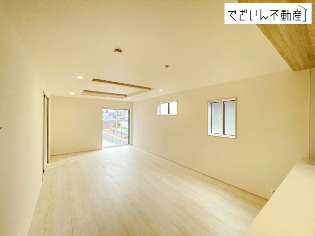 【居間・リビング】 | blooming garden加須市花崎４丁目　新築住宅 | ≪1号棟≫
現地(2026年4月撮影)