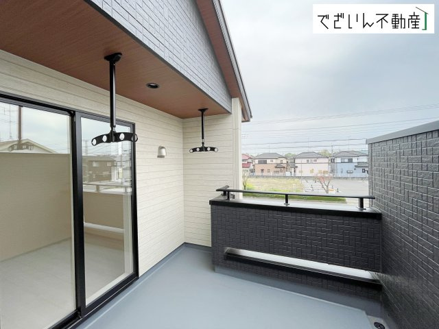 【バルコニー】 | blooming garden加須市花崎４丁目　新築住宅 | ≪1号棟≫
現地(2026年4月撮影)