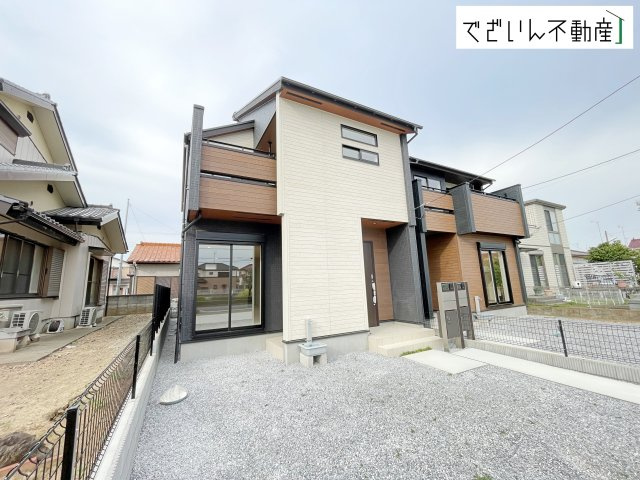 【外観】 | blooming garden加須市花崎４丁目　新築住宅 | ≪1号棟≫
現地(2026年4月撮影)