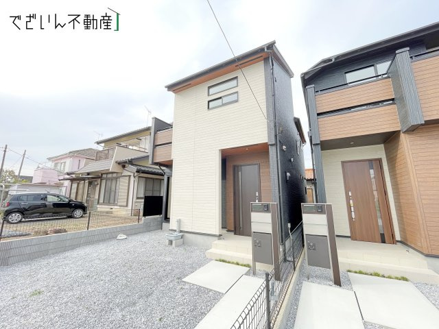 【外観】 | blooming garden加須市花崎４丁目　新築住宅 | ≪1号棟≫
現地(2026年4月撮影)