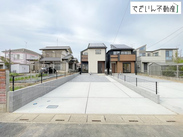 【外観】 | blooming garden加須市花崎４丁目　新築住宅 | ≪1号棟≫
現地(2026年4月撮影)