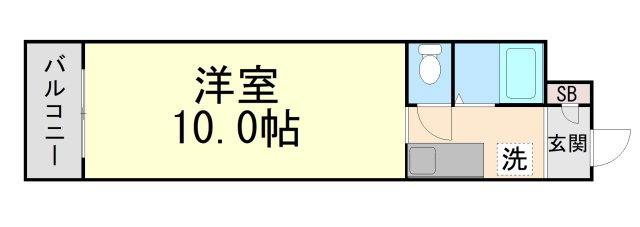 ルナメゾン芦屋の間取り