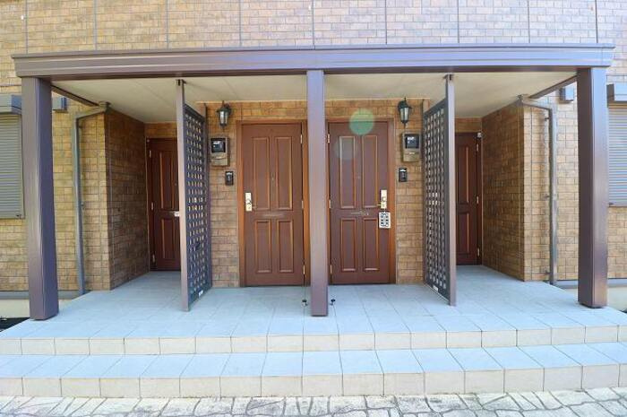 プレアデス見川　Cのエントランス|清潔なエントランスです