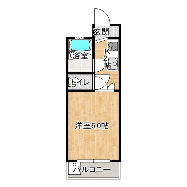エリジアハイツの間取り