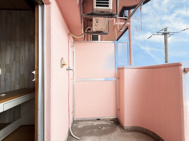 エリジアハイツのバルコニー
