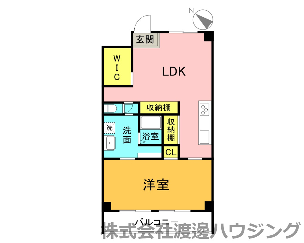 コーポ南千里の間取り