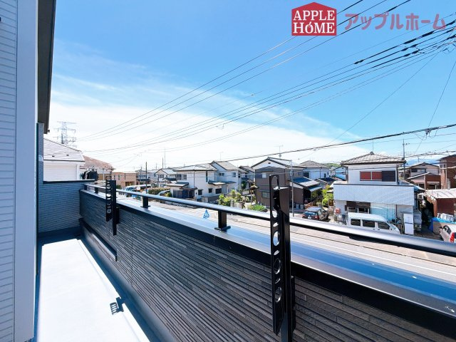 [新築住宅] 坂戸市鶴舞 2丁目 5期 全1棟のバルコニー