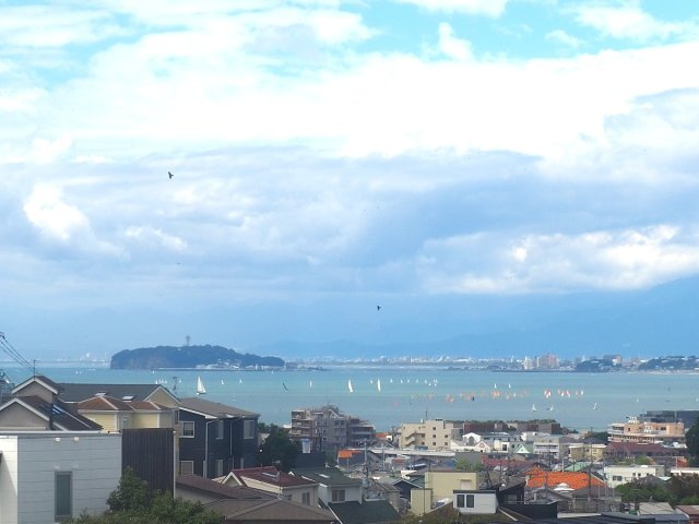 海見え！更地　開放感　二方道路