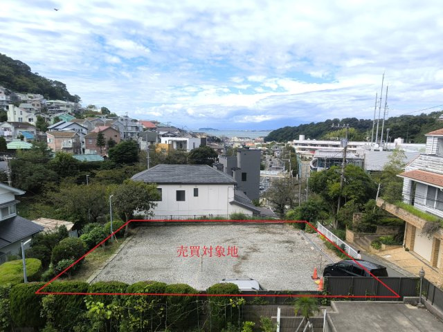 海見え！更地　開放感　二方道路の外観|外貨
