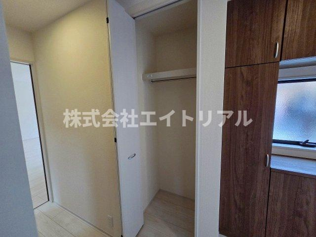 可児市大森台　新築戸建　全1棟の収納|1階　廊下収納