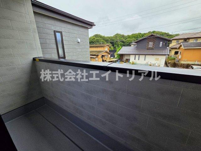 可児市大森台　新築戸建　全1棟のバルコニー|2階　洋室5.4帖　西