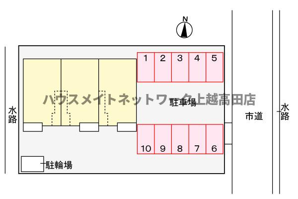 メゾン　ソレイユの駐車場|駐車場