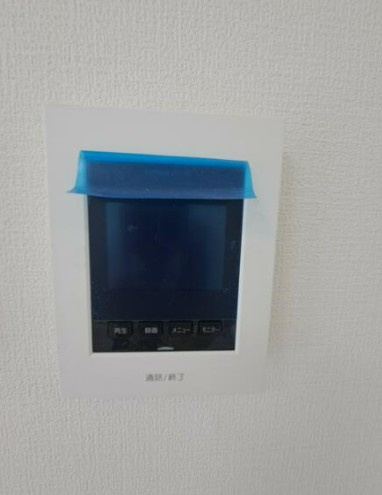 【中古マンション】グリーンハイツ鶴ヶ島のセキュリティ|TVモニター付きインターフォン付きで悪質なセールスにも安心