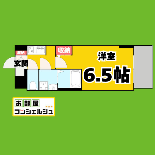 S-RESIDENCE名駅太閤の間取り