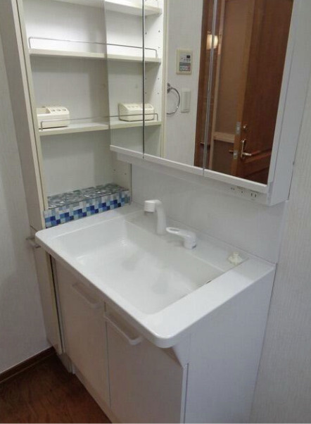 森嶋邸一戸建の洗面所