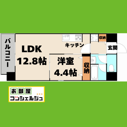 S-FORT名駅南五丁目の間取り