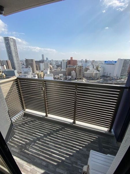 S-RESIDENCE葵Ⅱのバルコニー
