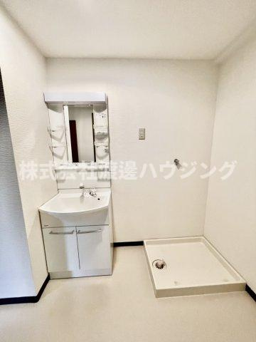 グリーンアベニュー壱番館の洗面所