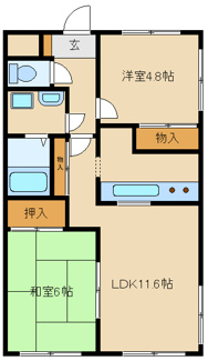 【間取り】 | メゾンドリーム | 間取り