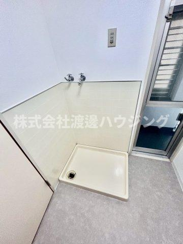 プレステージ新千里西町2号棟の設備|室内洗濯パン