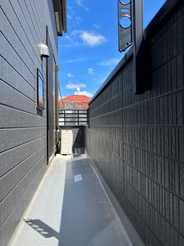 学園東町戸建のバルコニー